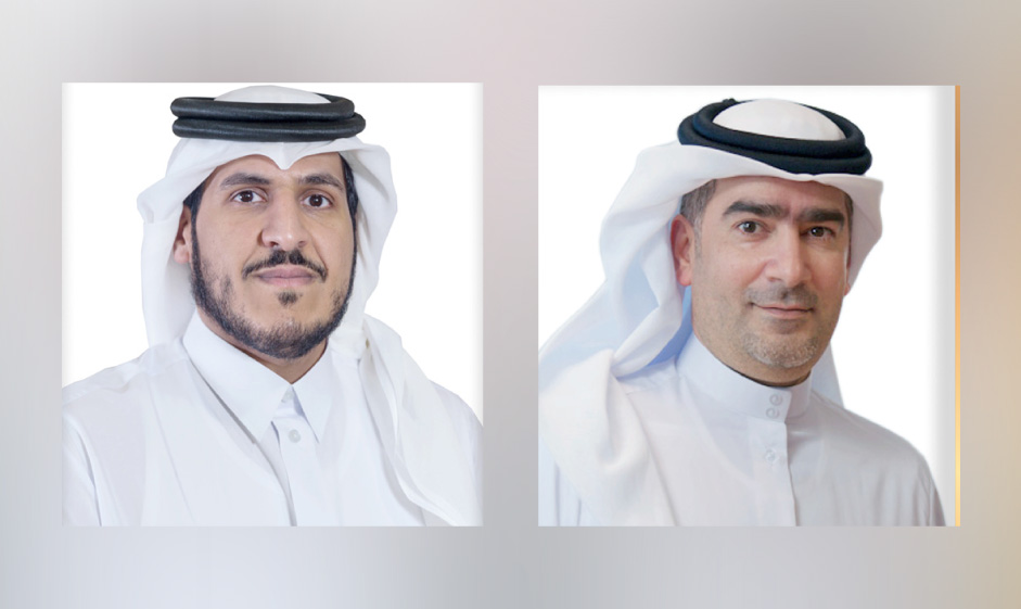 QFMA Chairman Sheikh Mohammed bin Hamad bin Qasim Al Thani (left), and its CEO Nasser Ahmed Al Shaibi
