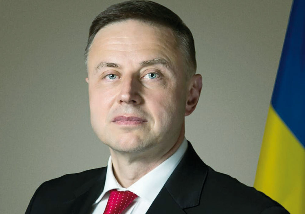 Ukrainian Ambassador to Qatar , H E Andrii Kuzmenko