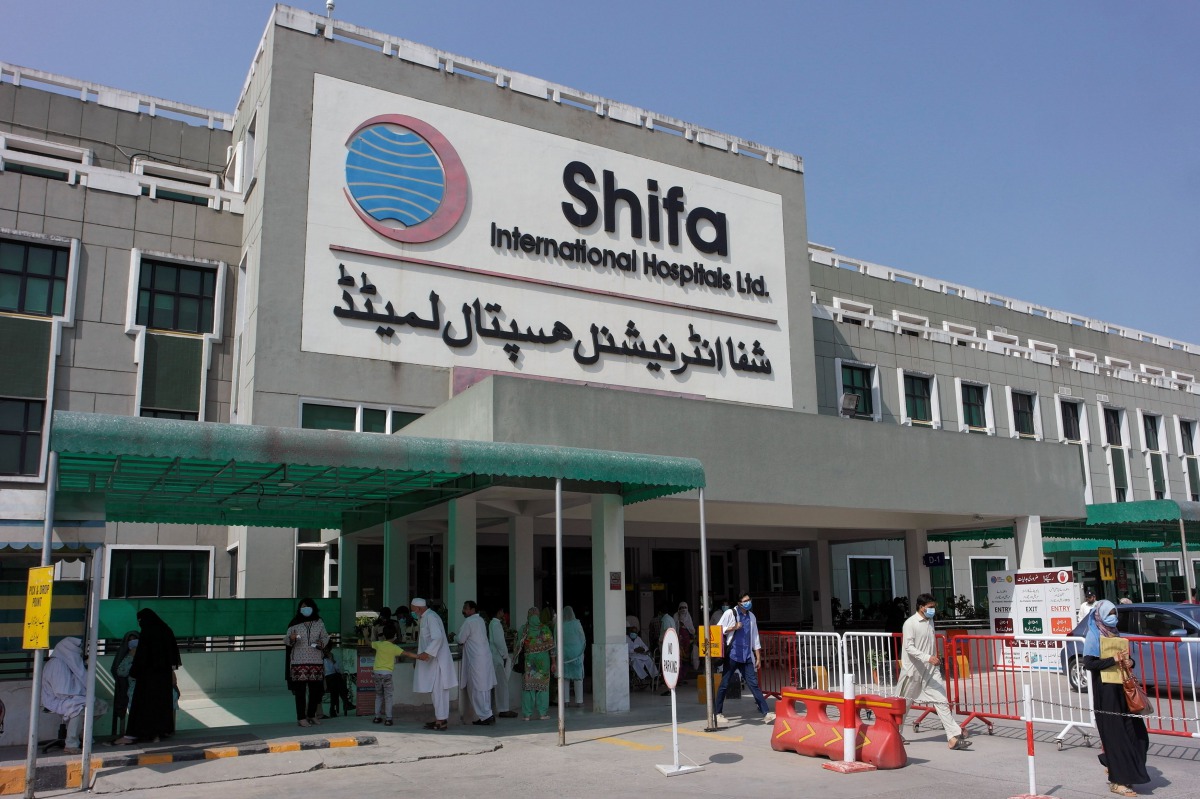 A general view of the Shifa International Hospital in Islamabad, Pakistan September 29, 2020. Picture taken September 29, 2020. REUTERS/Salahuddin NO RESALES. NO ARCHIVES
