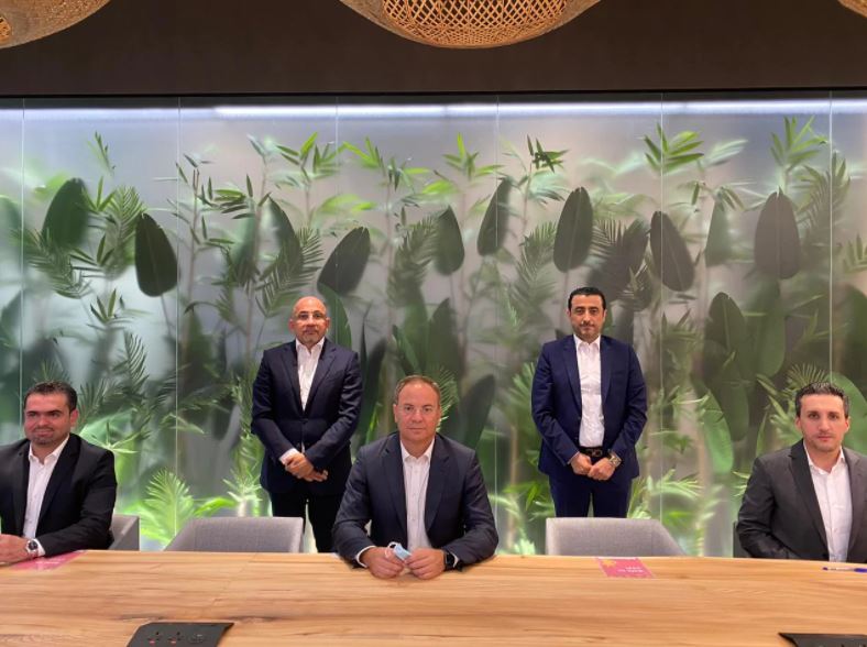 Photo: Tyconz co-founders Tarek Abdel Khalek and Jawad Fakih with PwC Middle East’s leadership Hani Ashkar, Waddah Salah & Imad Abuizz at PwC Dubai’s new offices / PWC.com

