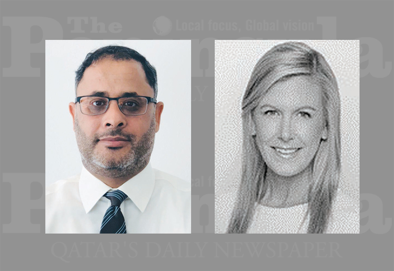 (L) Salah Gueydi, Director of Tax, Qatar Financial Centre (QFC) and (R) Jennifer O’sullivan, Tax and Legal Partner, PwC Qatar