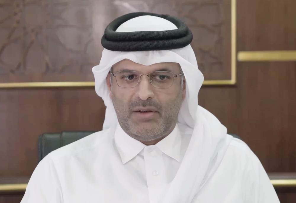 Qatar International Centre for Conciliation and Arbitration (QICCA) Board Member for International Relations Sheikh Dr Thani bin Ali Al Thani.