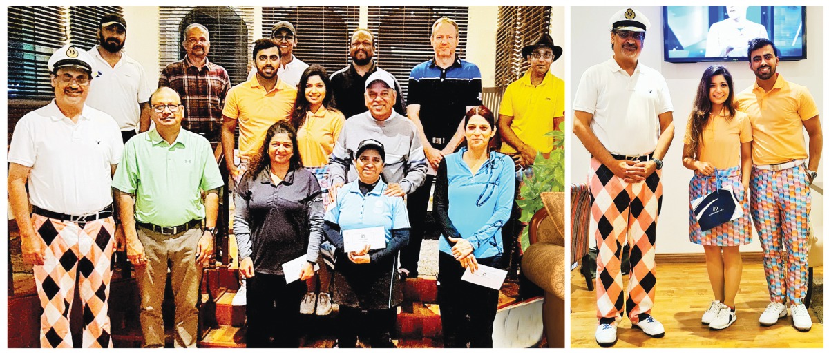 Participants pose for a group photo after year-ending event.