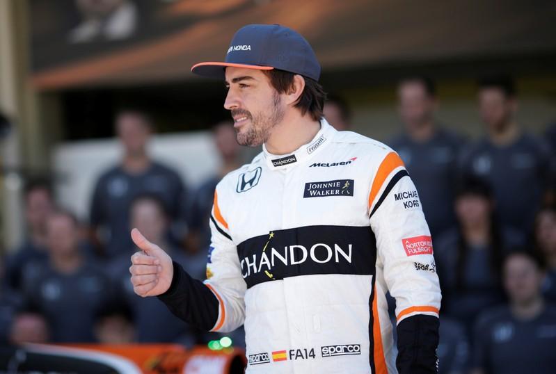Formula One F1 - Brazilian Grand Prix 2017 - Sao Paulo, Brazil - November 12, 2017 McLaren's Fernando Alonso ahead of the Brazilian Grand Prix REUTERS/Ueslei Marcelino
