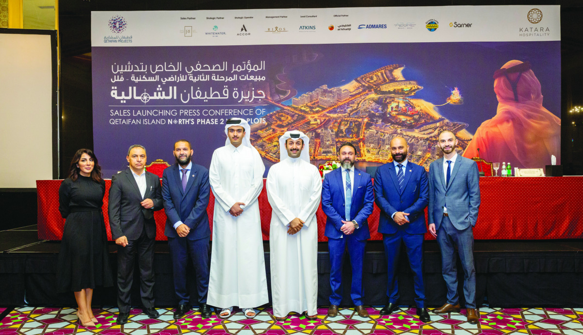 A file photo of officials during a sales launching press conference. 