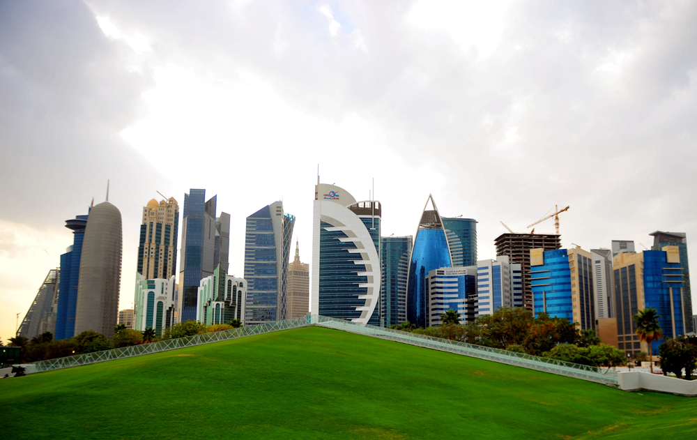 Doha Skyline Westbay area. ABDUL BASIT/ THE PENINSULA