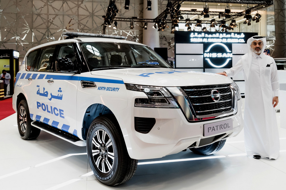 Hisham Saleh Al Mana, Chairman and Managing Director of Saleh Al Hamad Al Mana Co, at the opening of Milipol Qatar 2021.