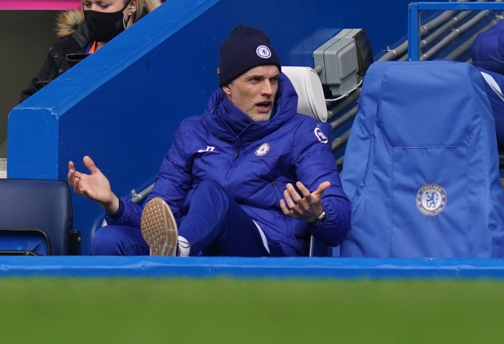 Chelsea manager Thomas Tuchel Pool via REUTERS/John Walton