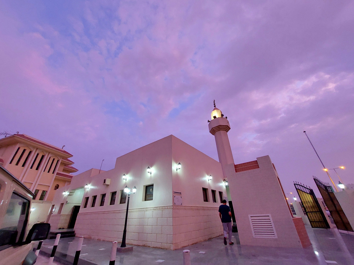 File photo of a mosque in Qatar used for representation 