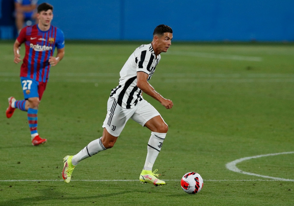 Juventus' Cristiano Ronaldo. REUTERS/Albert Gea/File Photo
