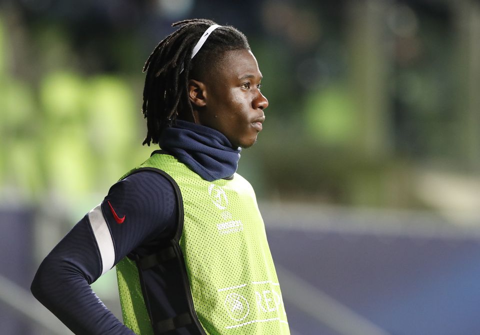 FILE PHOTO: Soccer Football - UEFA Under 21 Championship - Group C - Russia v France - Haladas Sportkomplexum, Szombathely, Hungary - March 28, 2021 France's Eduardo Camavinga REUTERS/Bernadett Szabo


