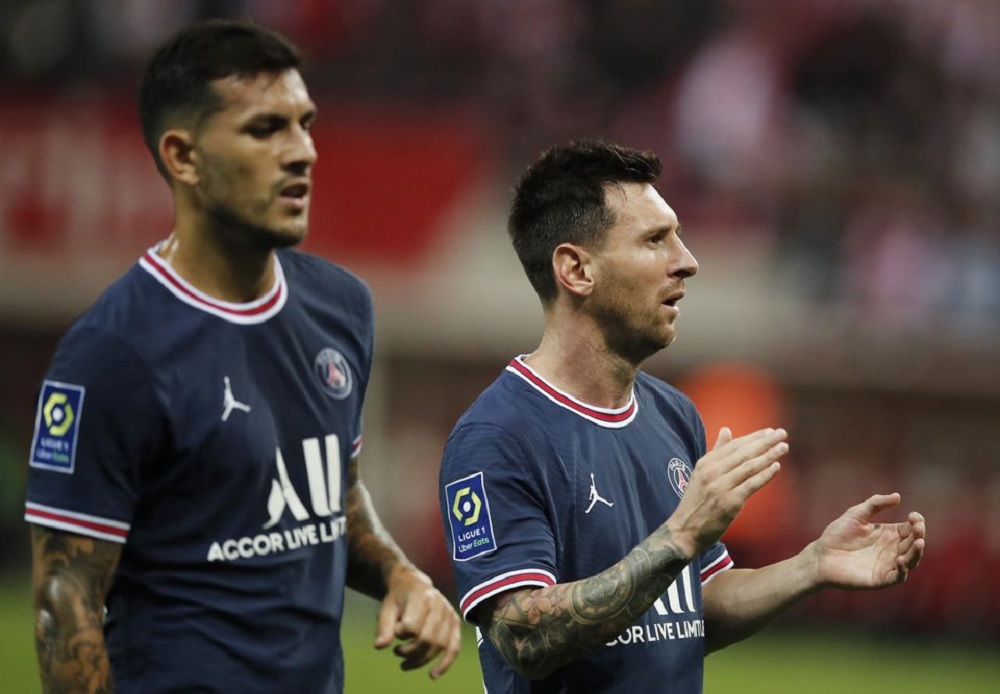August 29, 2021 Paris St Germain's Lionel Messi REUTERS/Benoit Tessier