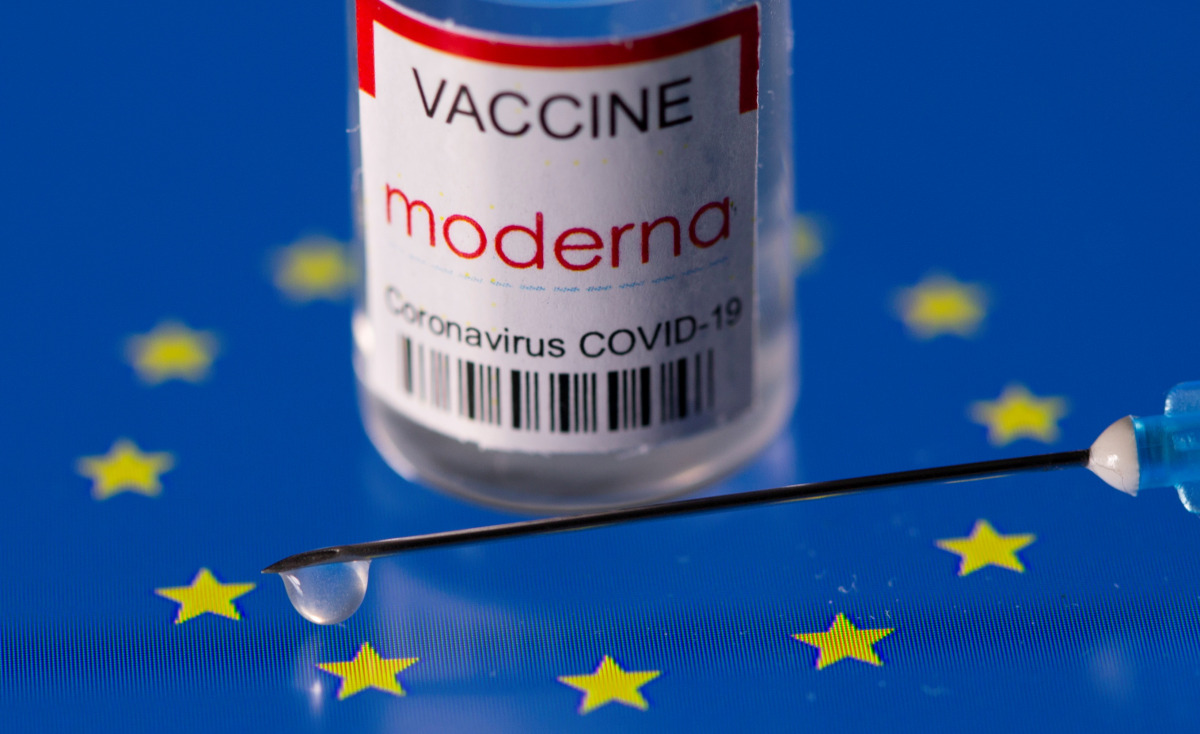 FILE PHOTO: Vial labelled 