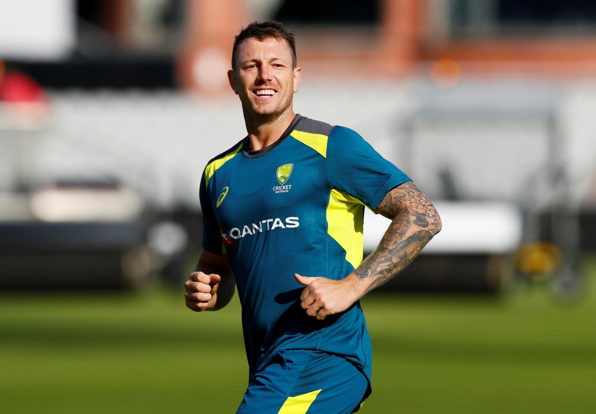 FILE PHOTO: Cricket -Australia's James Pattinson during nets practice in Manchester, Britain, September 2, 2019. Action Images via Reuters/Jason Cairnduff
