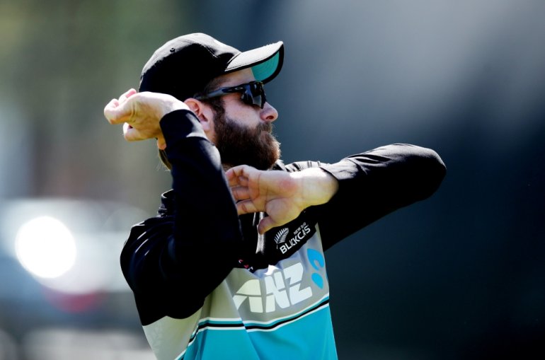 June 8, 2021 New Zealand's Kane Williamson during practice Action Images via Reuters/Peter Cziborra/File Photo
