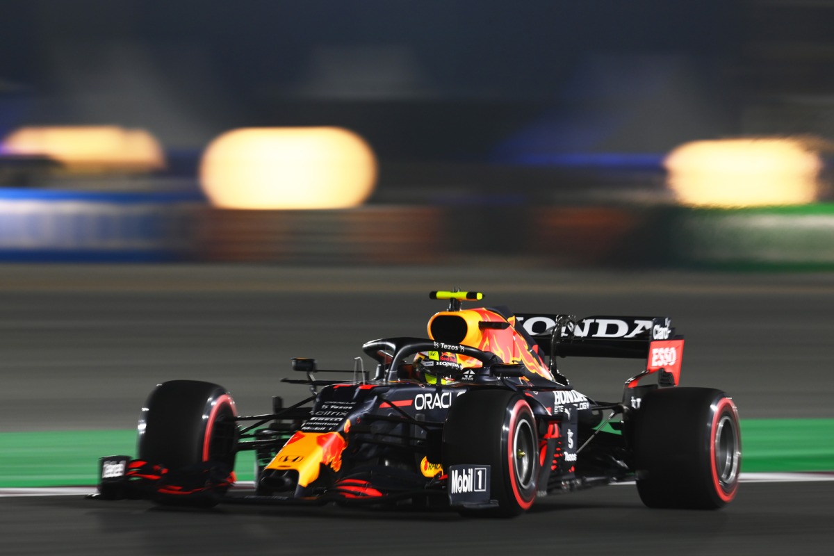 Red Bull's Max Verstappen in action during the Ooredoo Qatar Grand Prix.