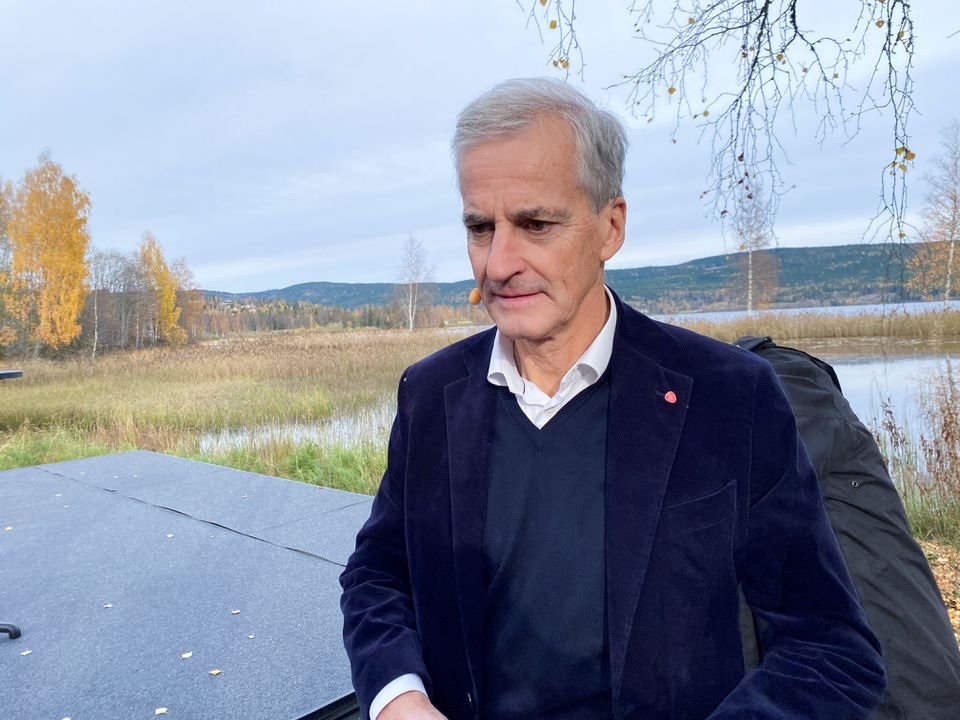 Norway's incoming Prime Minister and Labour leader Jonas Gahr Stoere is pictured at a presentation of the incoming government's policies, in Hurdal, Norway October 13, 2021. REUTERS/Victoria Klesty/