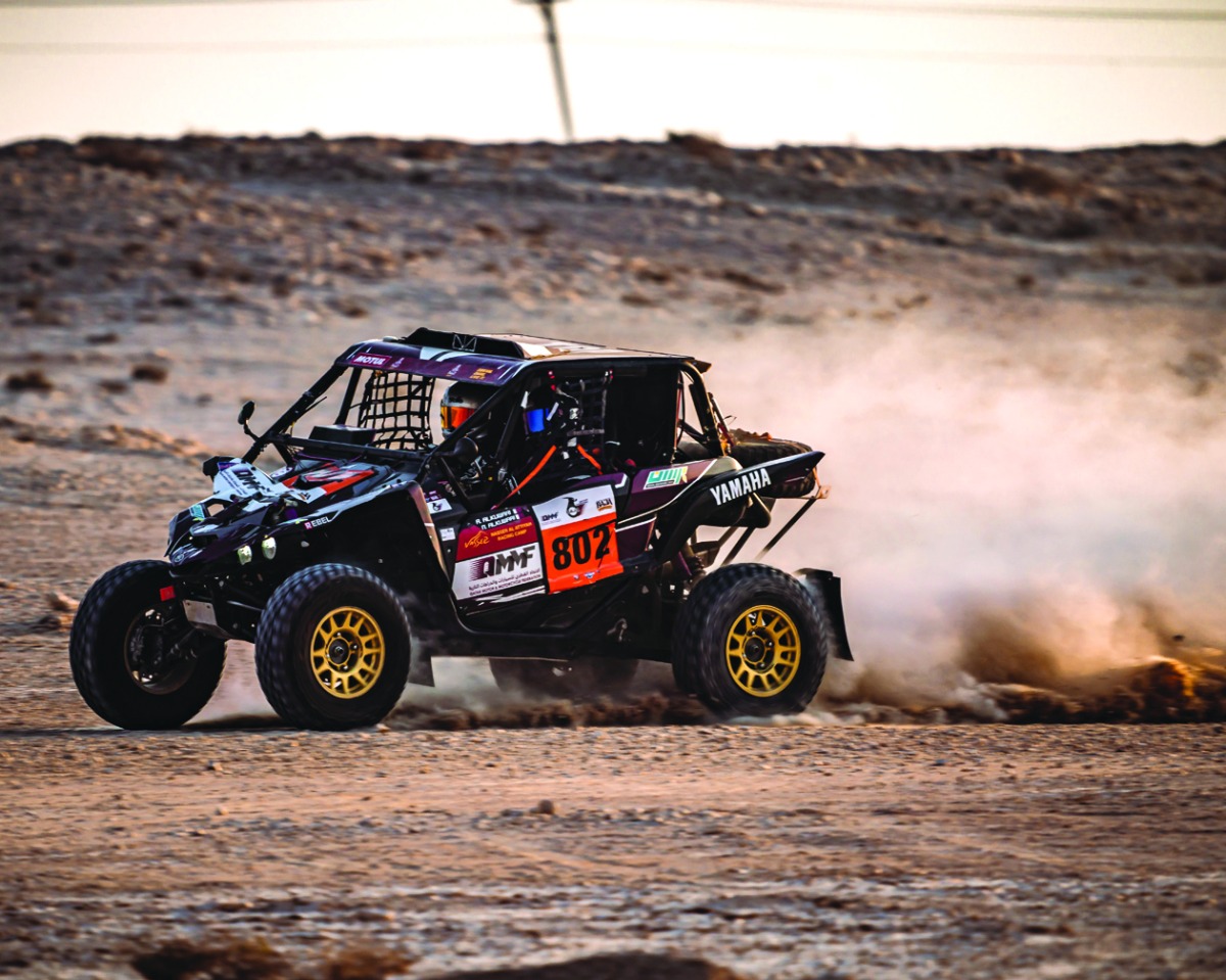 Ahmed Al Kuwari in action during the Qatar event last year.