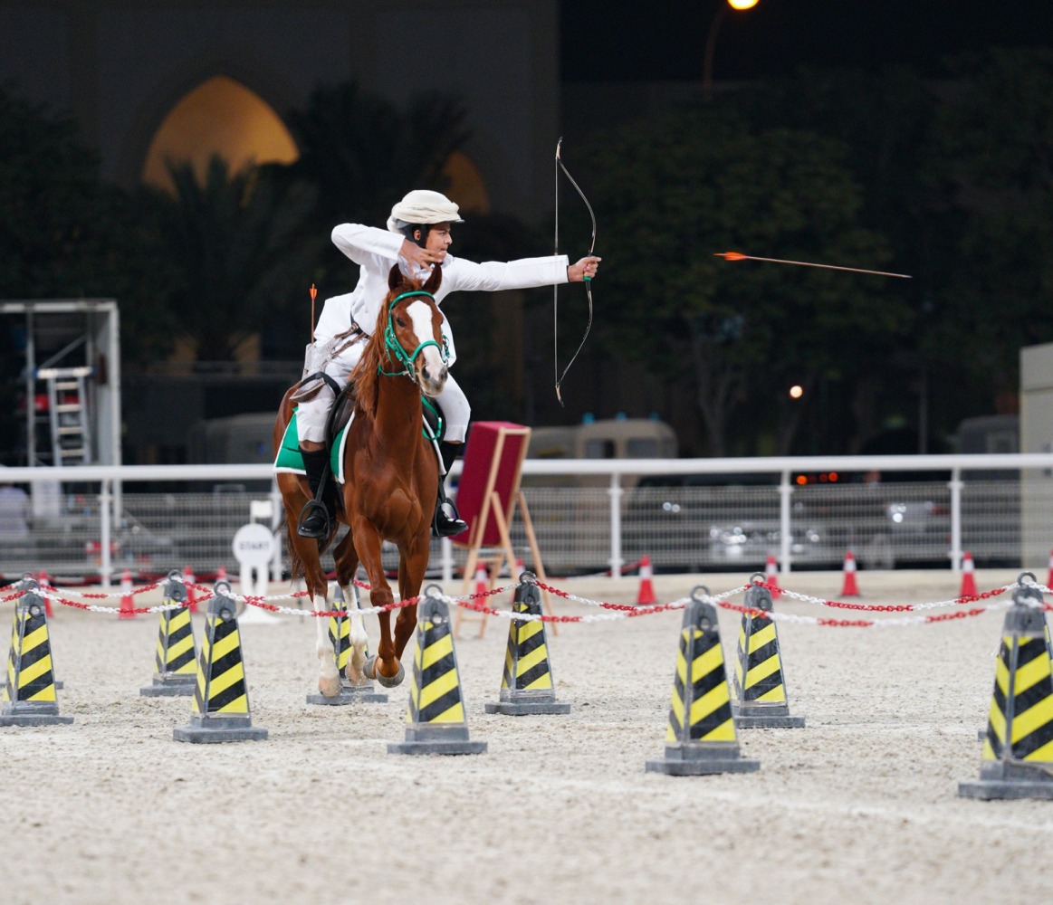 An archer in action in this file photo.