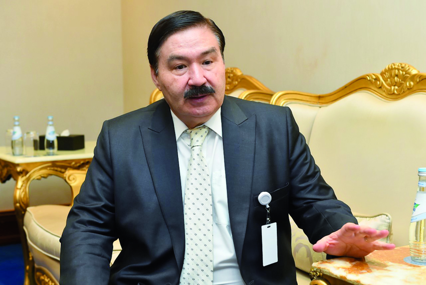 Chairman of the board of N Nazarbayev Center for Development of Interfaith and Inter-Civilization Dialogue (NP JSC), Sarsenbayev Bulat.
