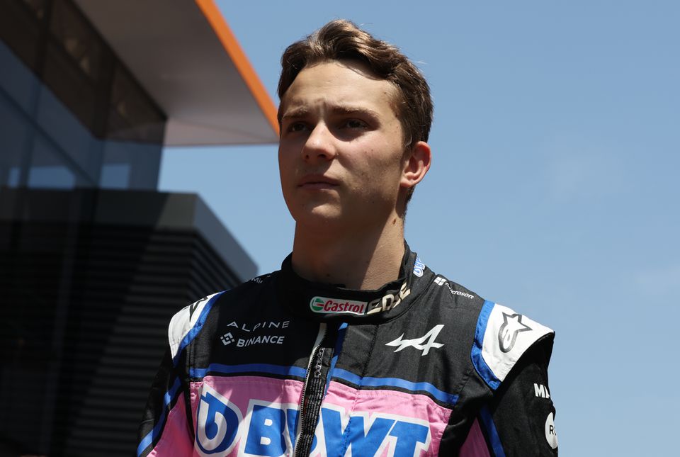 May 19, 2022 Alpine's Oscar Piastri ahead of the Spanish Grand Prix REUTERS/Nacho Doce

