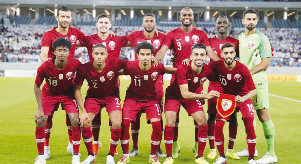A file photo of Qatar team. 