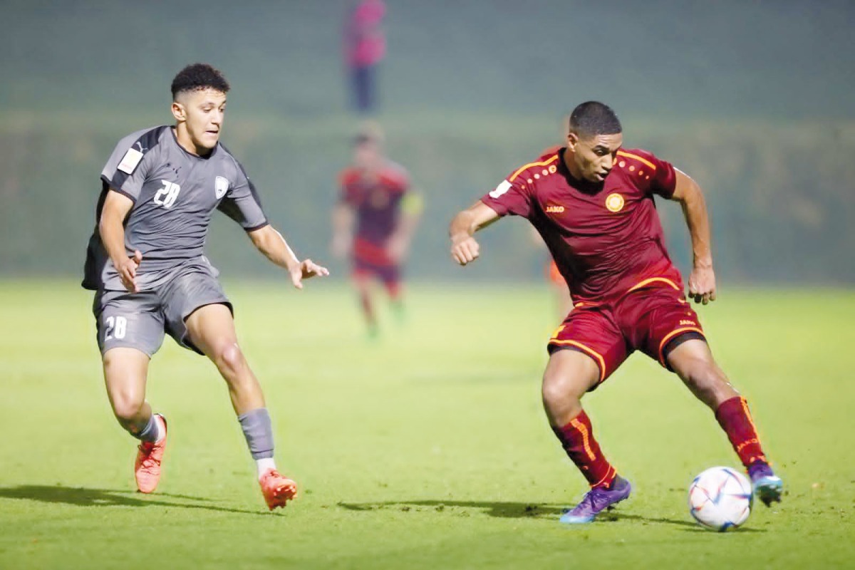Action from last week’s match between Umm Salal and Al Wakrah. 