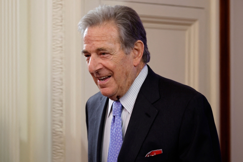 In this file photo taken on May 16, 2022, Paul Pelosi, husband of US House Speaker Nancy Pelosi, arrives for a reception honoring Greek Prime Minister Kyriakos Mitsotakis and his wife Mareva Mitsotakis in the East Room of the White House in Washington, DC. (Photo by CHIP SOMODEVILLA / GETTY IMAGES NORTH AMERICA / AFP)