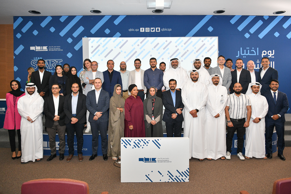 Officials and participants during the event.