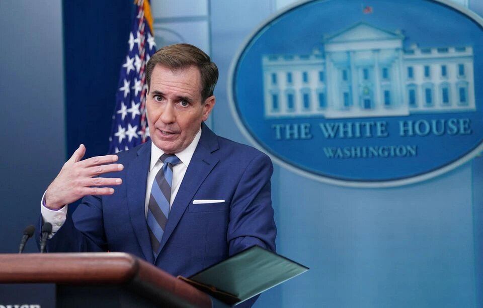 White House National Security Council Strategic Communications Coordinator John Kirby speaks during a press briefing at the White House in Washington, US, November 28, 2022. File Photo / Reuters