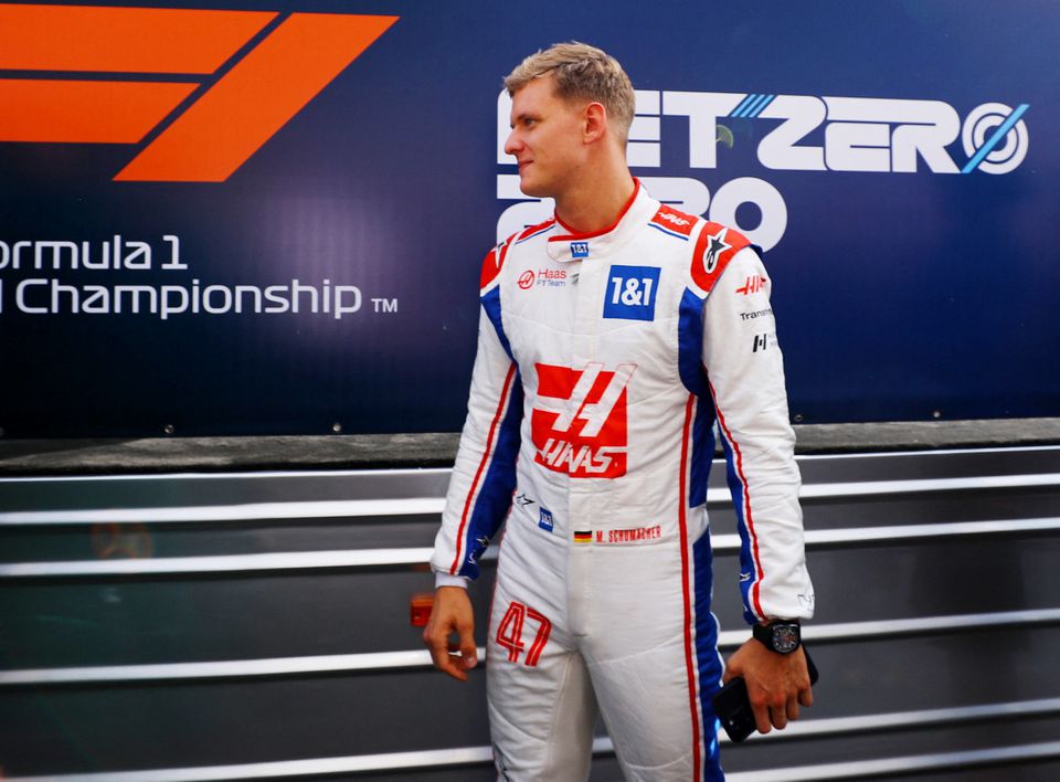 November 20, 2022 Haas' Mick Schumacher ahead of the race REUTERS/Amr Alfiky
