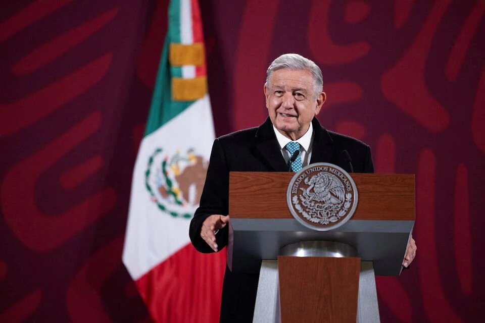 Mexico's President Andres Manuel Lopez Obrador speaks during a news conference in Mexico City, Mexico, on December 16, 2022. REUTERS/Mexico's Presidency/Handout via REUTERS/File Photo
