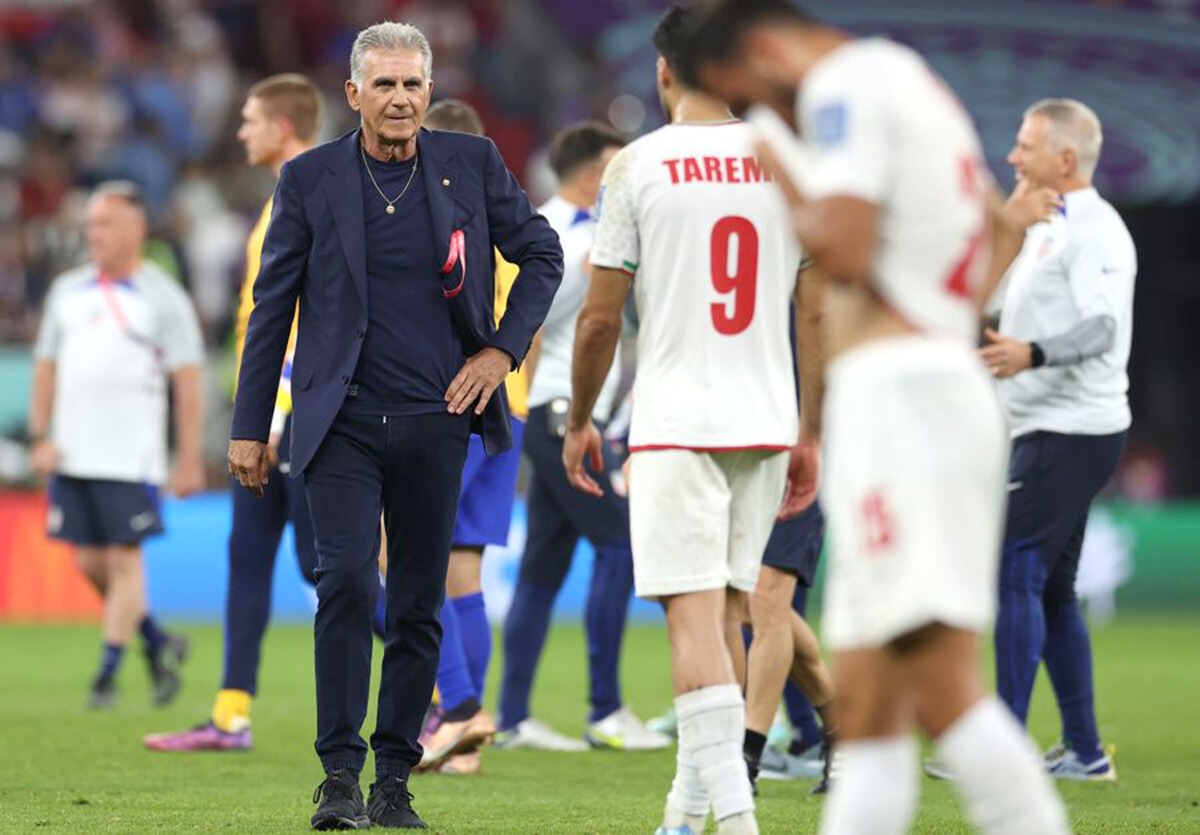 Iran coach Carlos Queiroz after match against USA in this file photo.