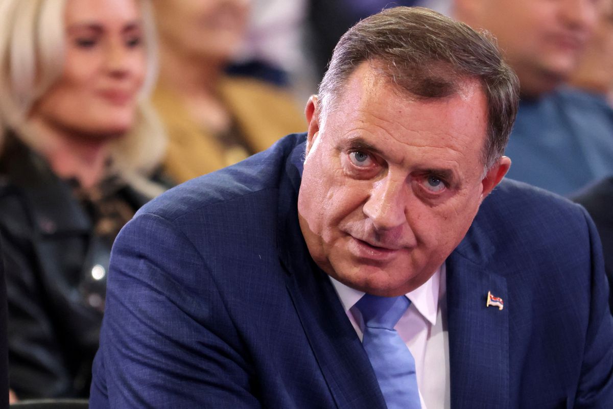 File Photo: Milorad Dodik of the Alliance of Independent Social Democrats attends a pre-election rally in Gradiska, Bosnia and Herzegovina, September 28, 2022. (REUTERS/Dado Ruvic)