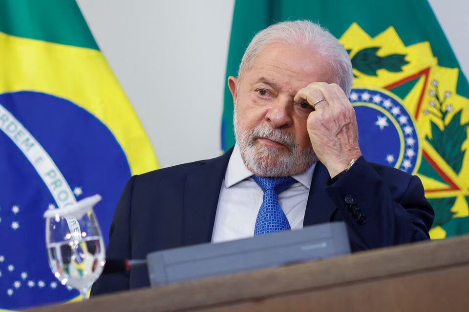 Brazil's President Luiz Inacio Lula da Silva attends a meeting with parliamentarians at Planalto Palace in Brasilia, Brazil on January 11, 2023. REUTERS/Adriano Machado
