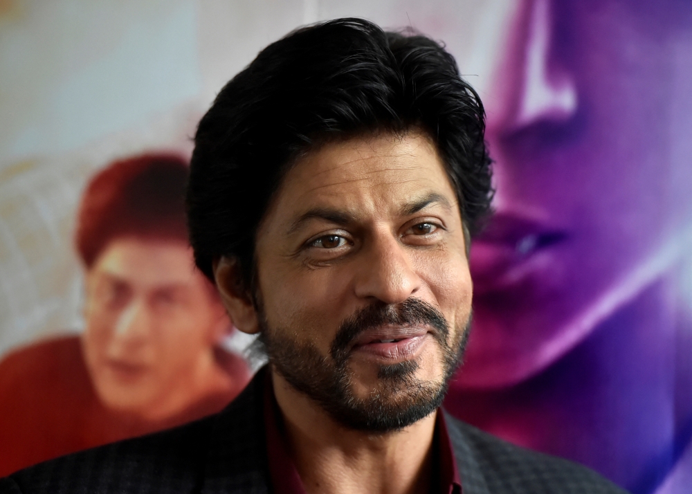 FILE PHOTO: Bollywood actor shah Rukh Khan speaks during an interview with Reuters at Madame Tussauds in London, Britain April 13, 2016. REUTERS/Hannah McKay/File Photo
