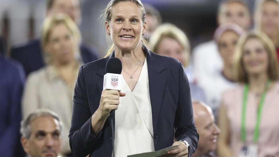 US soccer president Cindy Parlow Cone says the departure of two top national team officials has created a 'clean canvas'. Tim Nwachukwu / GETTY IMAGES NORTH AMERICA/AFP
