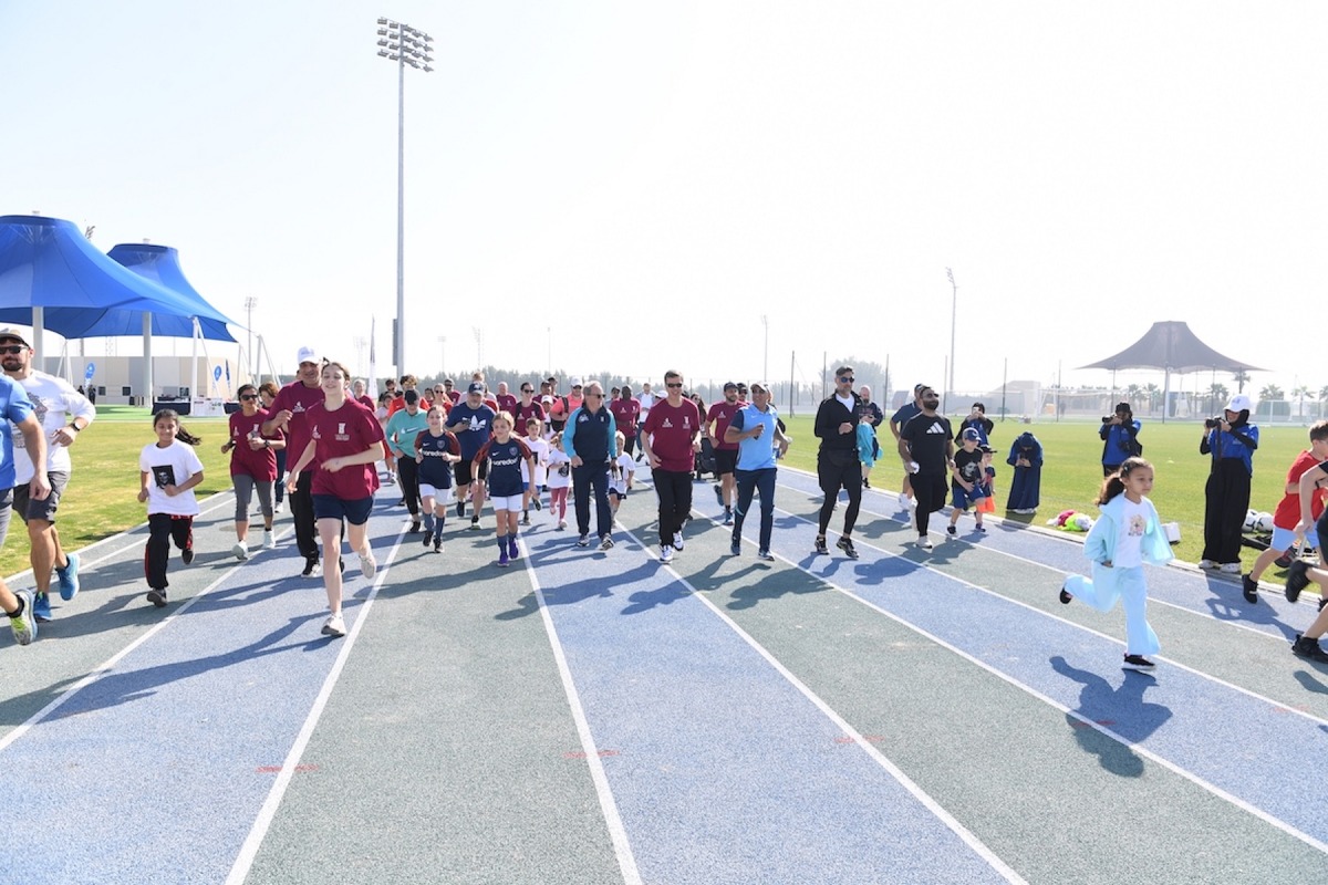 Participants during a running event.