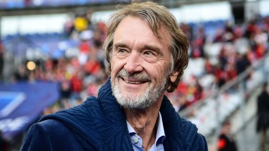 British INEOS Group chairman and OGC Nice's owner Jim Ratcliffe. (AFP)
