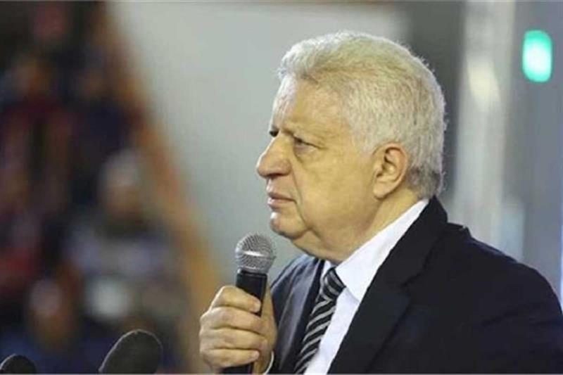 File photo of Zamalek chairman Mortada Mansour. 
