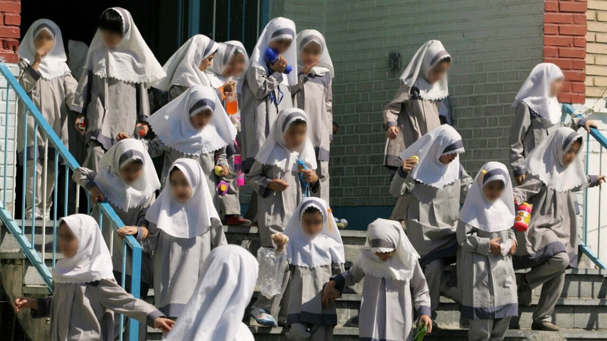 Representative image: Iranian schoolgirls are pictured in the capital Tehran. (Atta Kenare /AFP file photo)