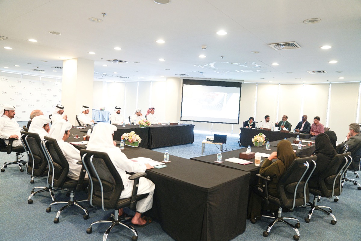 A panel discussion during the NHRC event to mark International Workers Day