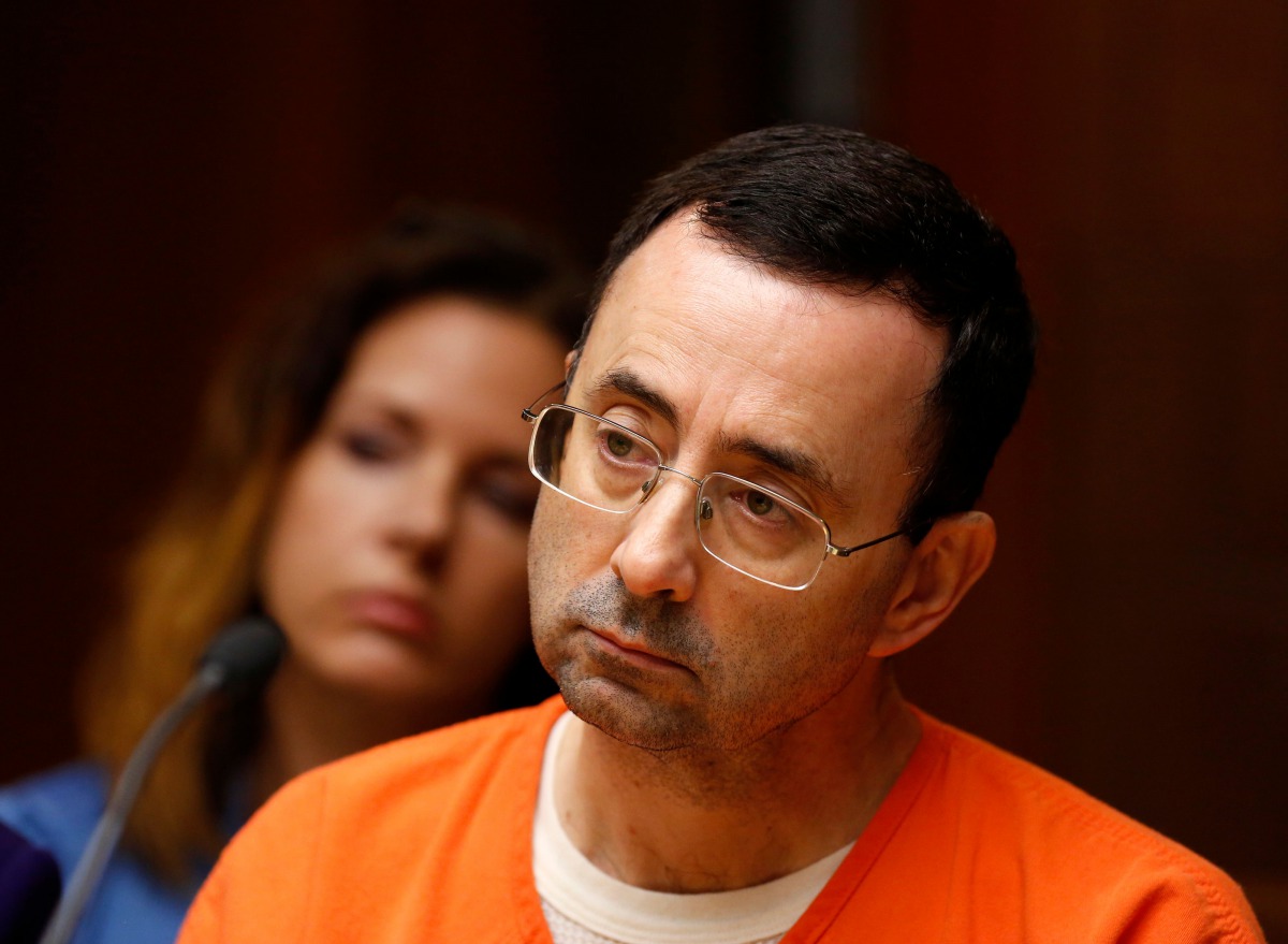 Former Michigan State University and USA Gymnastics doctor Larry Nassar seen in the 55th District Court on June 23, 2017. AFP/Jeff Kowalsky