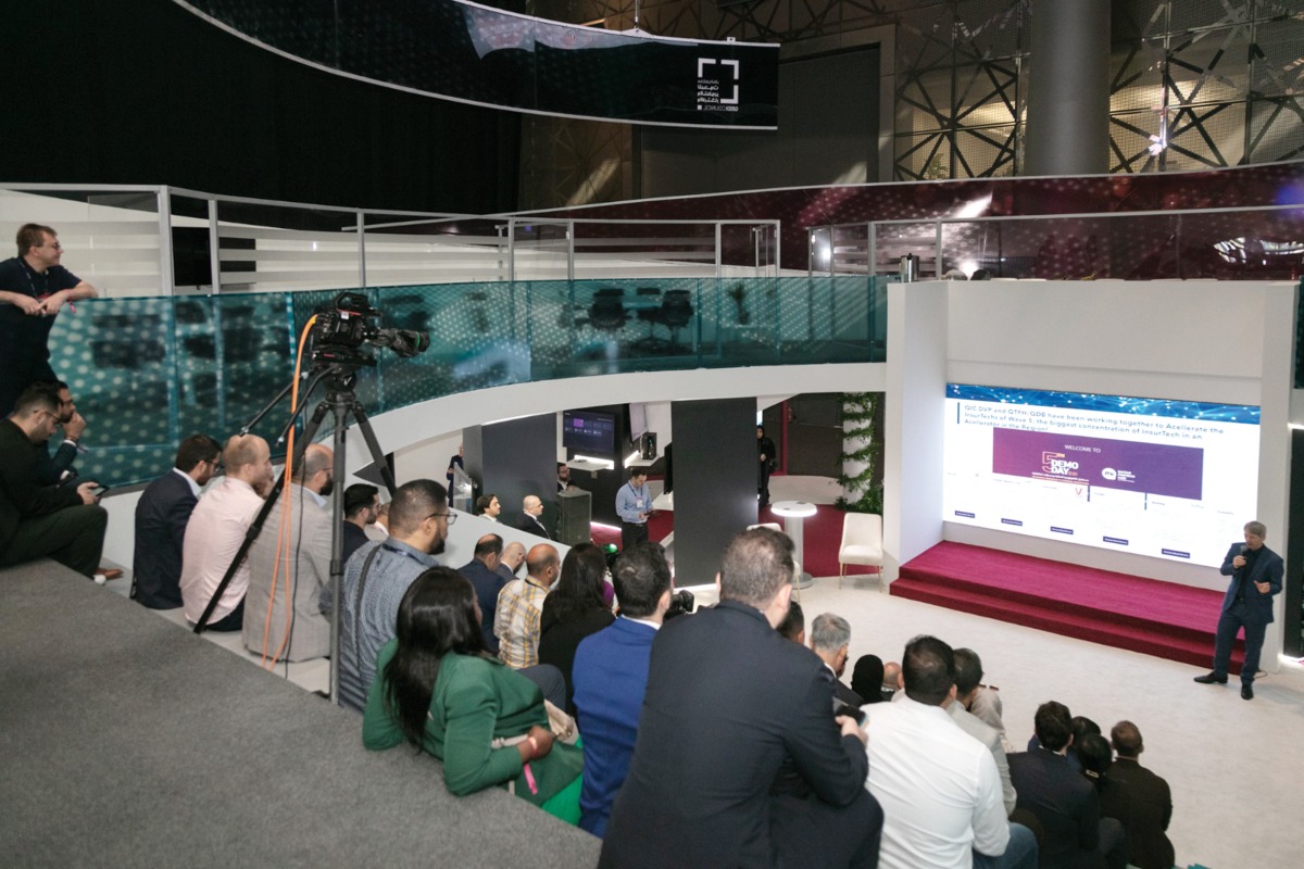 Participants at the Insurtech Session at QRDI Council’s Pavilion.