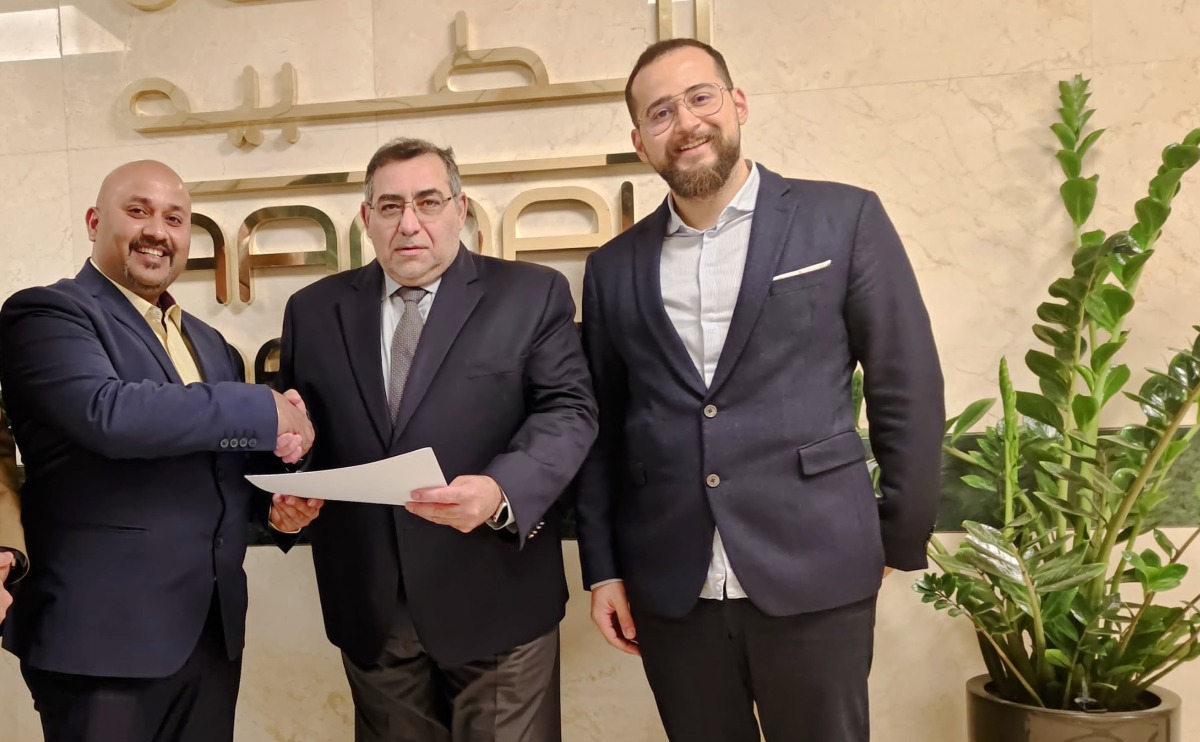 Officials during the MoU signing.