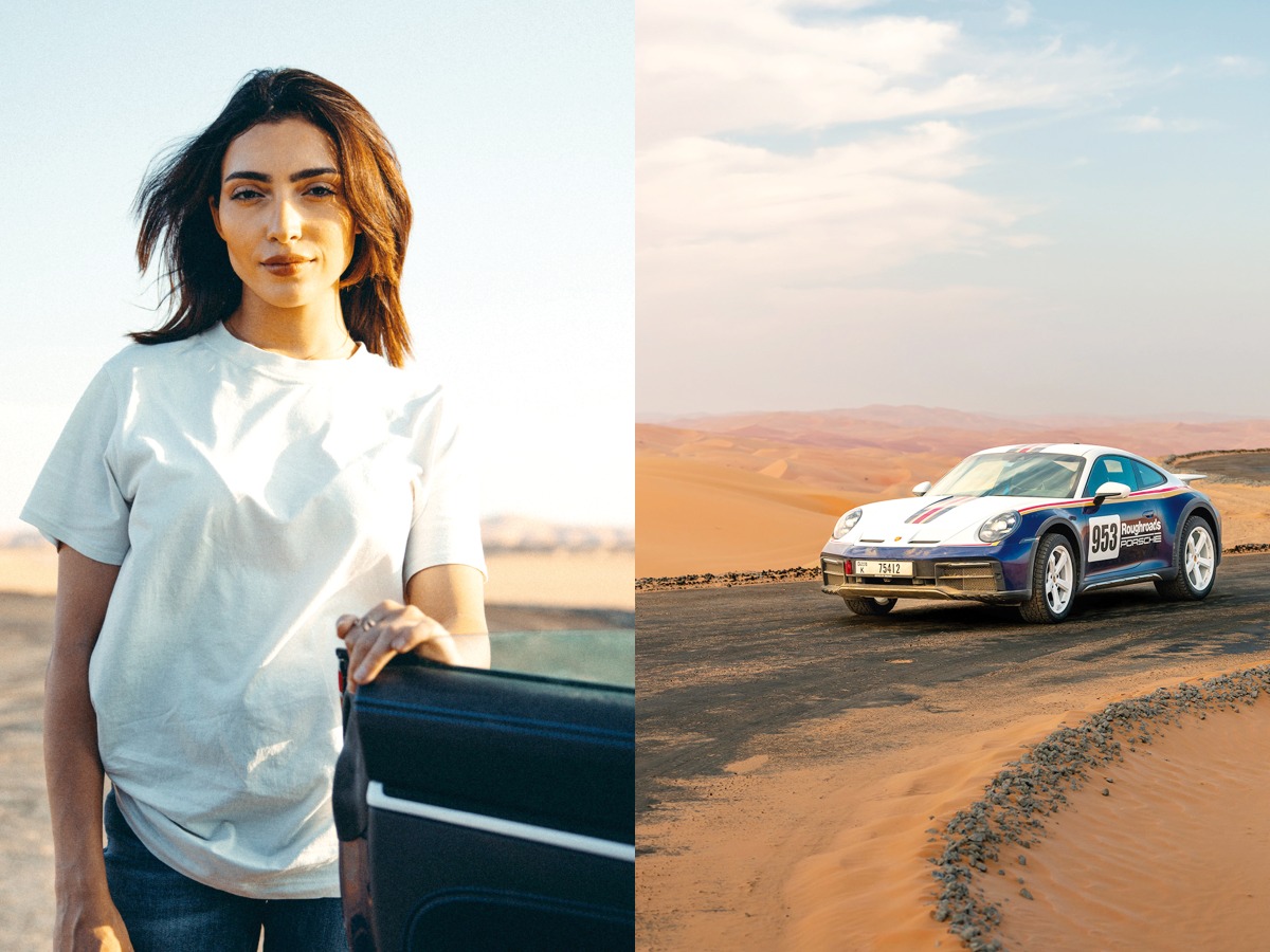 Amna Al Qubaisi (left) and 911 Dakar