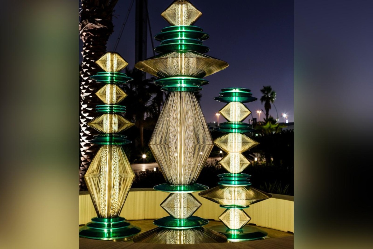 One of the installations.