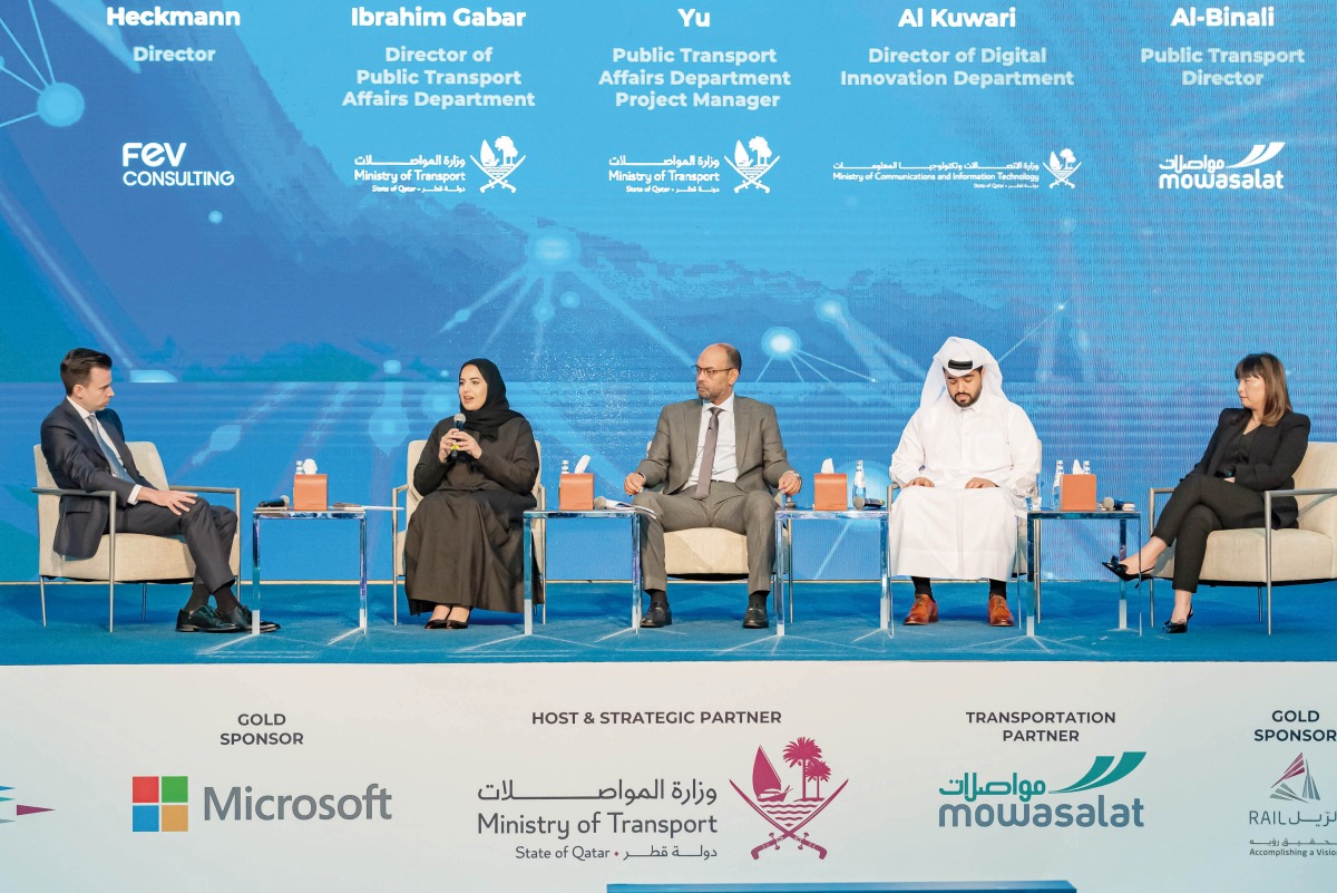 Panellists during a session of Autonomous e-Mobility Forum at QNCC yesterday.