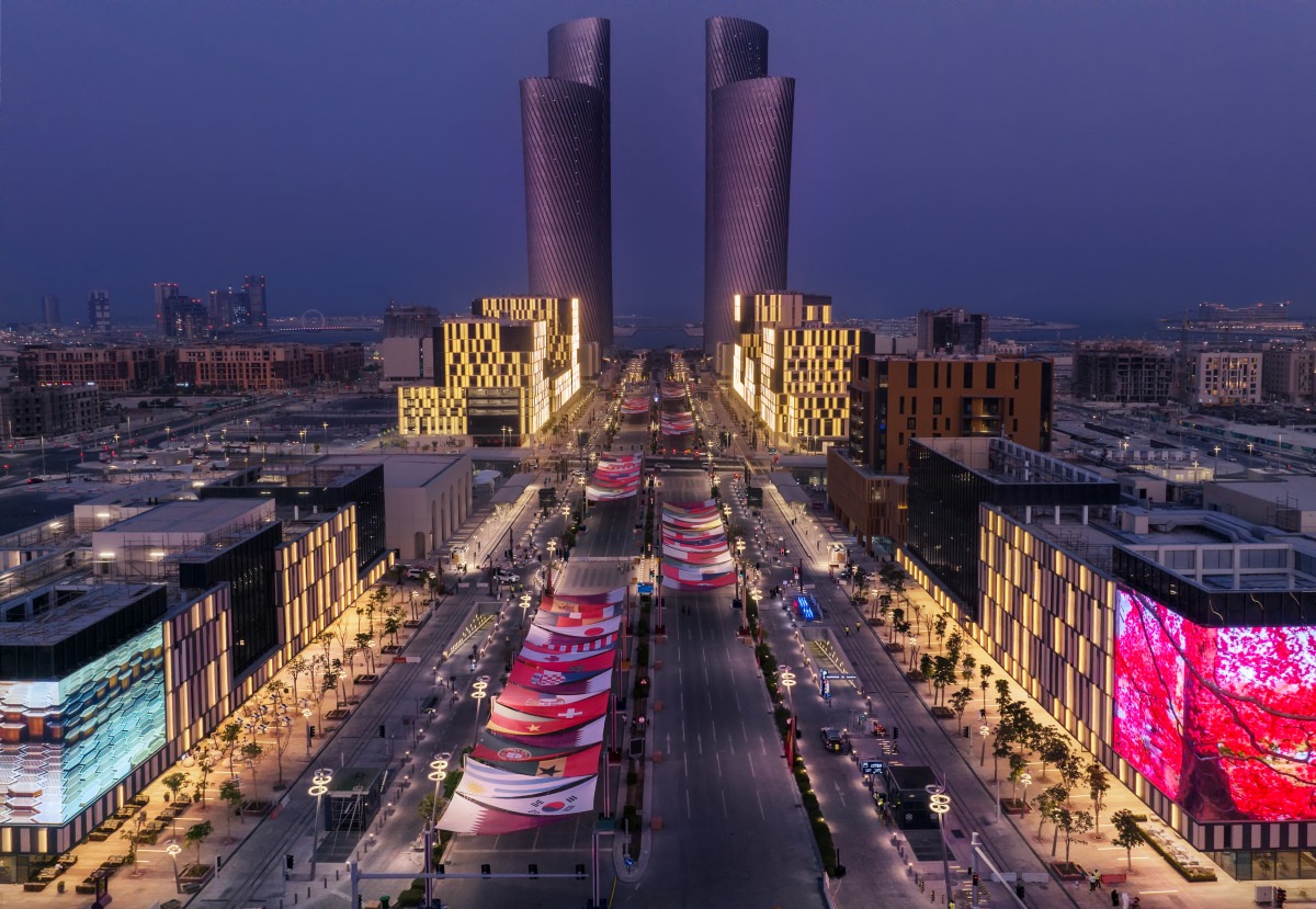 File photo of Lusail Boulevard for representation purposes. 