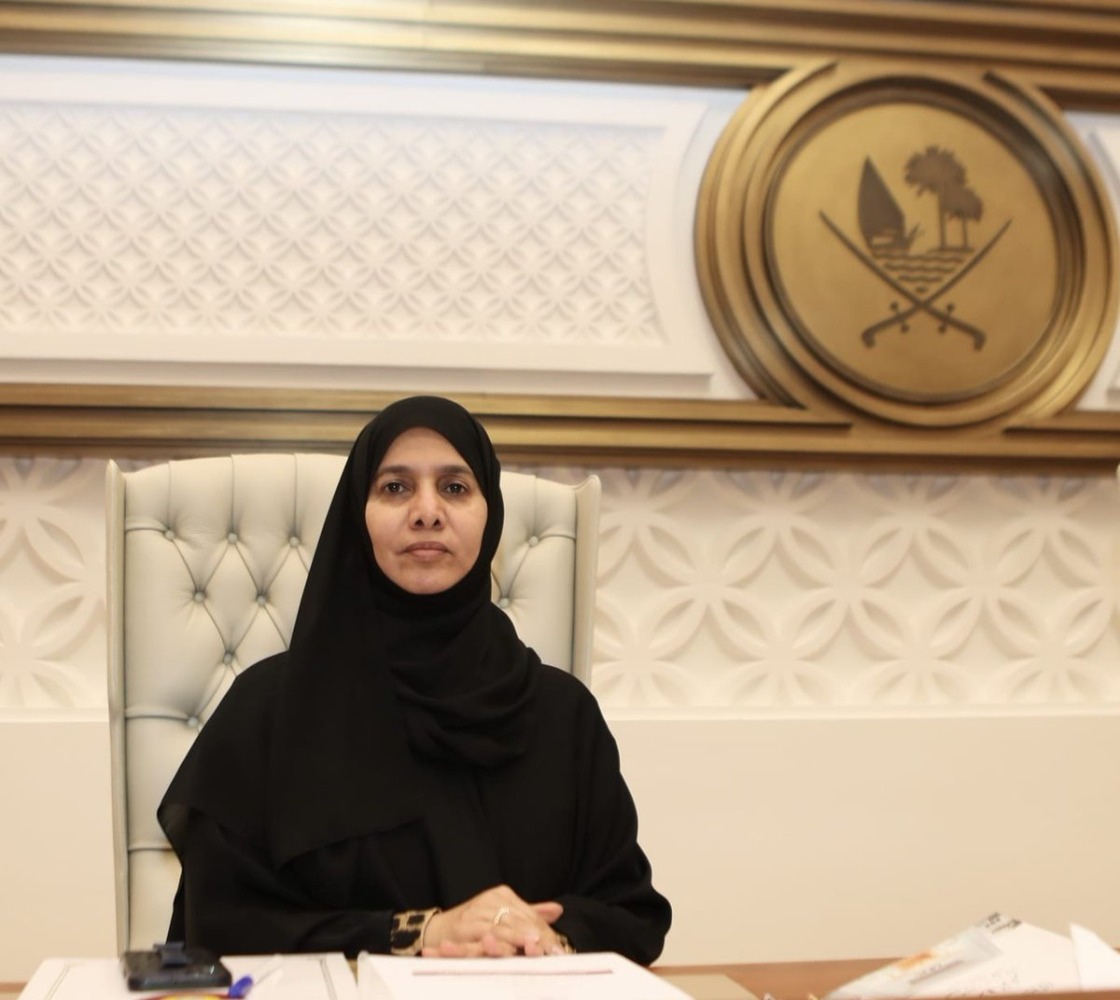 Shura Council Deputy Speaker H E Dr. Hamda bint Hassan Al Sulaiti.